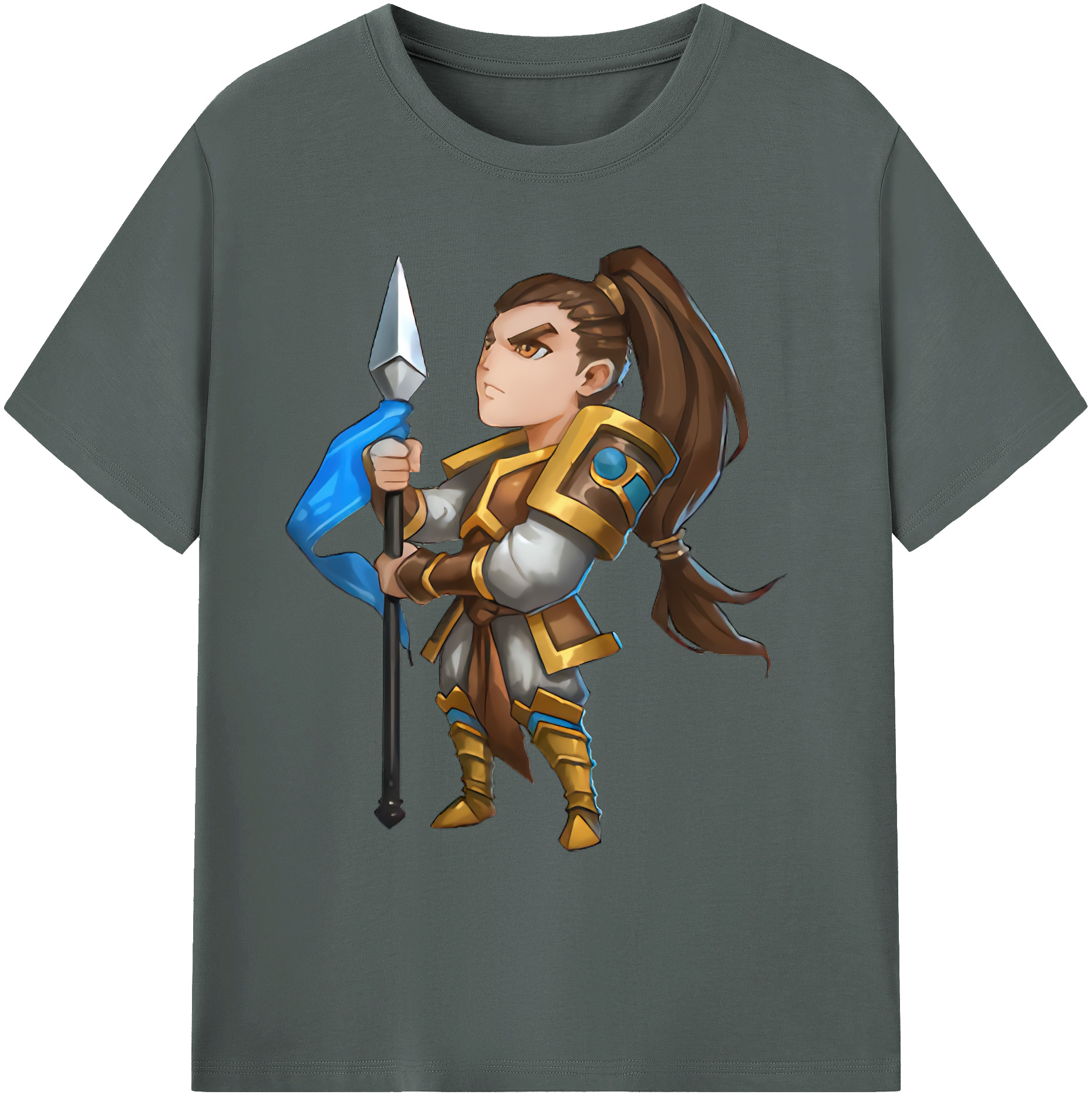 リーグ・オブ・レジェンド League of Legends LOL 綿100％ メンズ半袖Tシャツ｜肌触りやわらか＆通気性